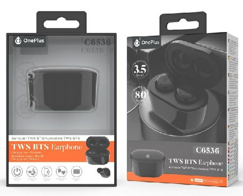 [8944870165372] AURICULARES BLUETOOTH TWS RAYCO (40MAH*2), CON EST