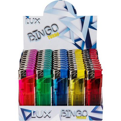 [9007013029654] ACCENDINO LUX BINGO TURBO TRASPARENTE