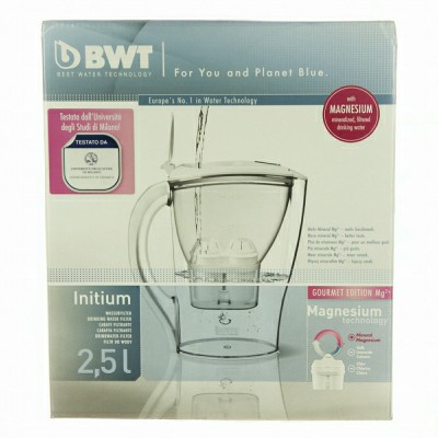 [9022001902405] CARAFFA PER ACQUA CON FILTRO AL MAGNESIO 2,5LT