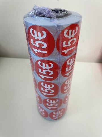 [9500000153993] ADESIVO SCONTO 15EURO