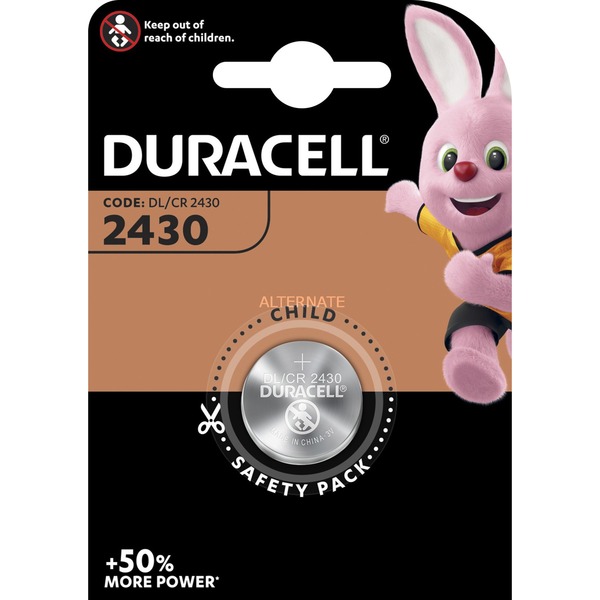 [5000394030398] DURACELL DL 2430 BL 1 LITHIUM