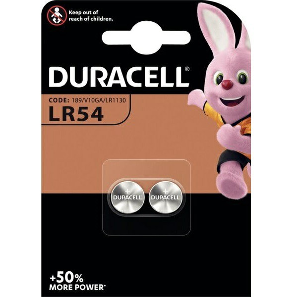 [5000394052550] DURACELL LR 54 BL 2