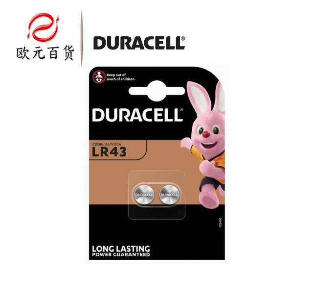 [5000394052598] DURACELL BATTERIA LR43 1.5V