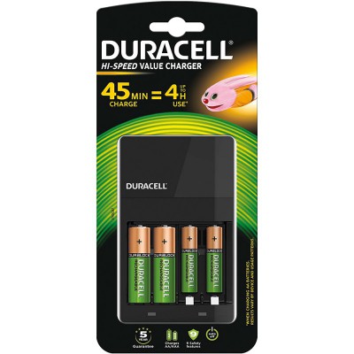 [5000394118577] DURACELL CARICABATTERIA 2AA+2AAA