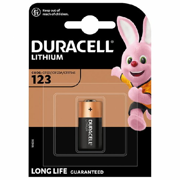 [5000394123106] DURACELL ULTRA DL CR123A BL1