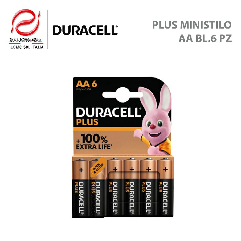 [5000394141209] DURACELL PLUS 100 AAA MINISTILO BL,6PZ