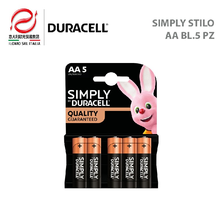 [5000394160712] DURACELL SIMPLY STILO X5 NEW
