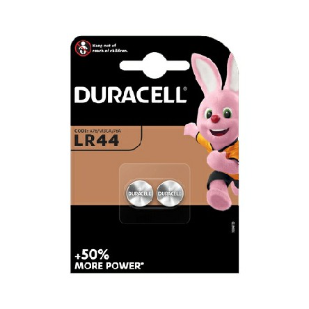 [5000394504424] DURACELL BATTERIA LR44 1.5V