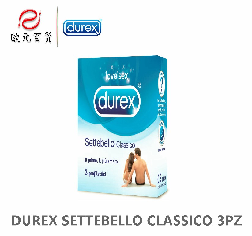[5038483153666] DUREX SETTEBELLO CLASSICO 3PZ