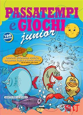 [9788883377907] PASSATEMPI E GIOCHI JUNIOR AZZURRO