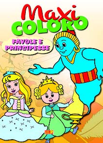 [9791254541647] MAXI COLORO FAVOLE E PRINCIPESSE 64 PAG