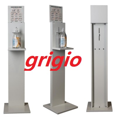 [9993000002062] COLONNINE IN METALE GRIGIO