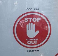 [9993000002246] ADESIVO D.30 STOP COD.C16
