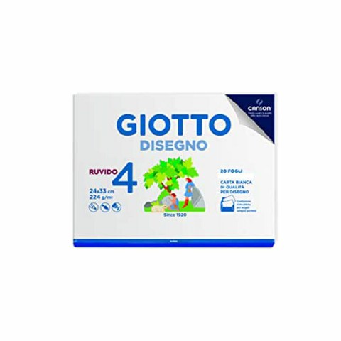 [9993000005186] GIOTTO DISEGNO A4 20F RUVIDO