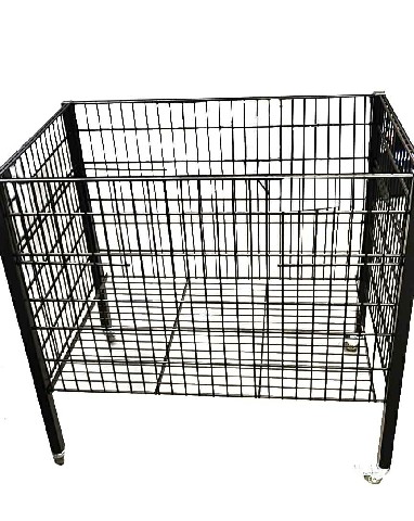 [9993000005582] CARRELLO PIEGHEVOLE VERNICIATO NERO
