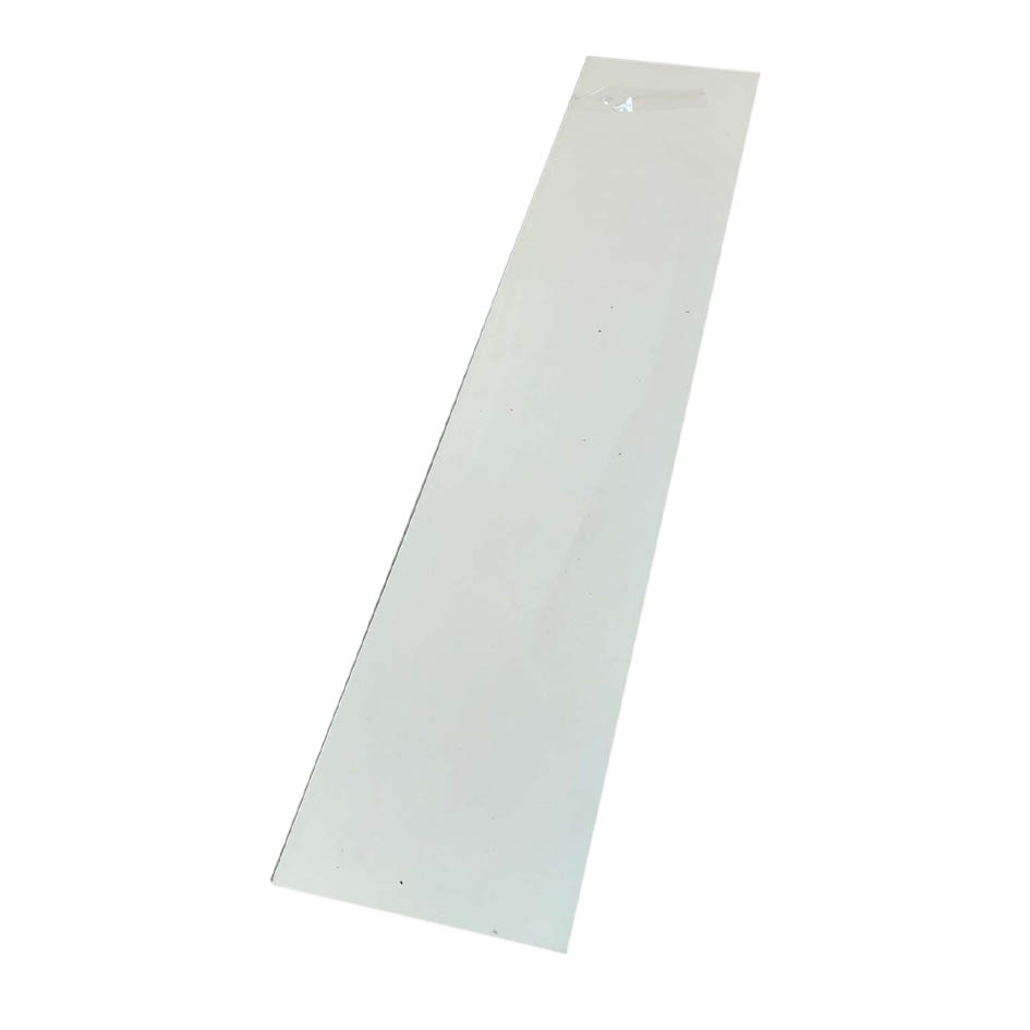 [9993000006718] SCHIANALE METALLO BIANCO 29X132CM