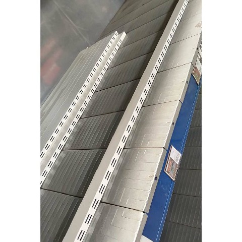 [9993000006992] SUPPORTO PER SCAFFALE IN METALLO BIANCO H132