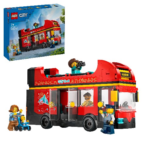 [5702017582894] LEGO AUTOBUS TURISTICO ROSSO A DUE PIANI