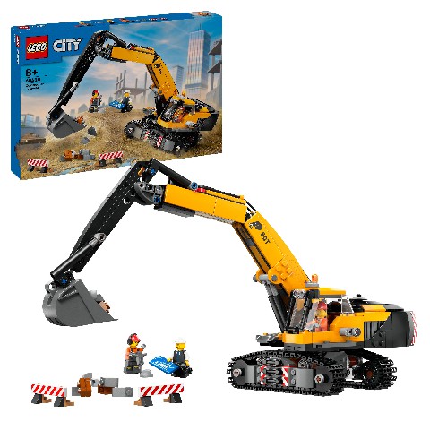 [5702017586939] ESCAVATORE DA CANTIERE GIALLO