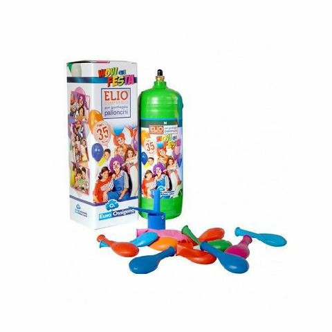 [631495249904] BOMBOLA ELIO GONFIAGGIO PALLONCINI USA E GETTA HE3