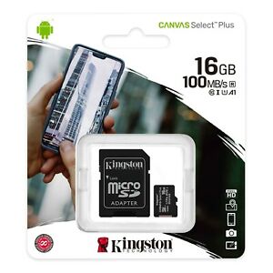 [740617297300] KINGSTON MICRO SD CLASSE 10 16 GB CAVANS