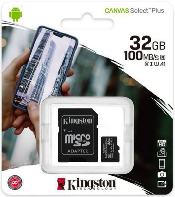 [740617298680] KINGSTON MICRO SD CLASSE 10 32GB CANVAS