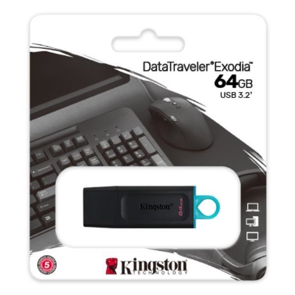 [740617309829] KINGSTON USB 3.2 DTX 64GB