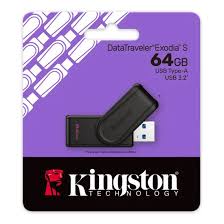 [740617348651] KINGSTON DATA TRAVELER 3.2 EXODIA 64GB