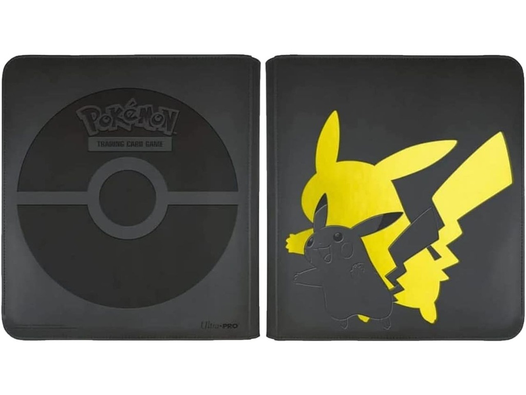 [74427157746] POKEMON ALBUN IN PELLE 20 PAG. 12 TASCHE ZIPPERED