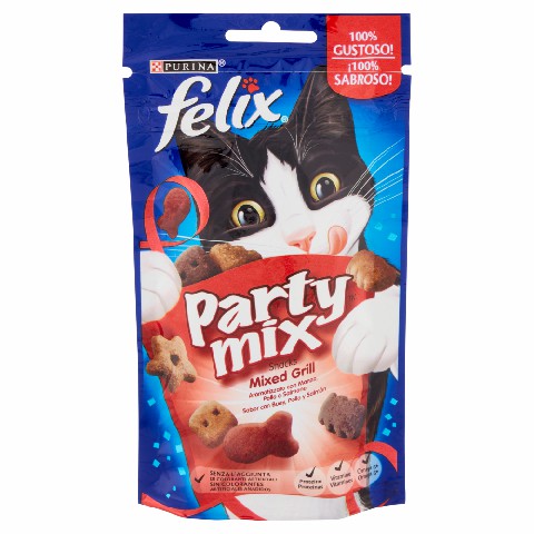 [7613033737046] FELIX PARTY MIX MANZO/POLLO/SALM. GR.60