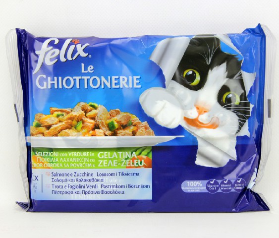 [7613033809637] FELIX LE GHIOT.SALM/ZUCC.CON VERDURE GR.100X4