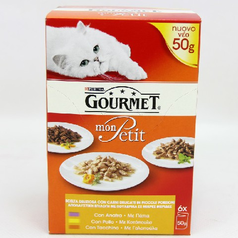 [7613034453846] GOURMET MON PETIT 50GRX6  SCELTA  CARNI DELIC