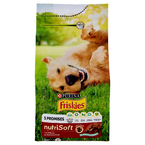 [7613287213822] FRISKIES CANE 1,5KG NUTRISOFT POLLO