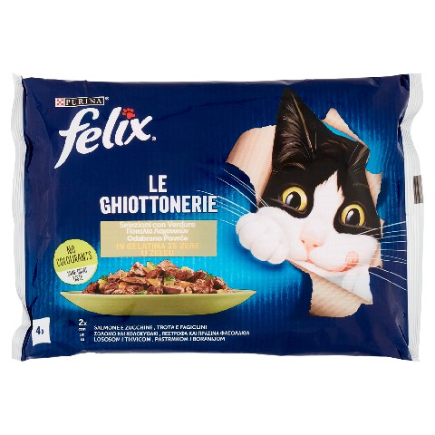 [7613287486905] FELIX LE GHIOT. 85GRX4 SALMONE/ZUCCHINE