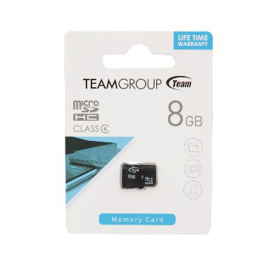[765441001862] 8GB MICRO SD TEAM CL4