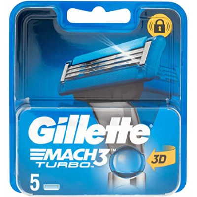 [7702018466405] RIC. GILL. MACH3 TURBO X 5