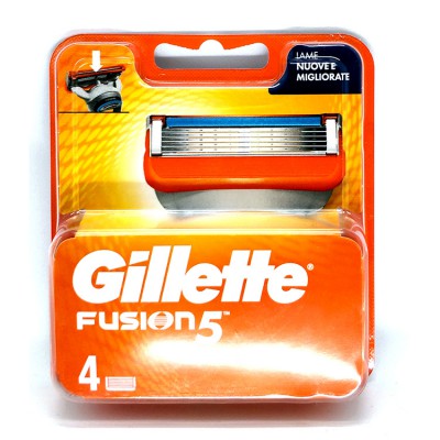 [7702018482290] RICARICA GILLETTE FUSION 5 MANUAL X4