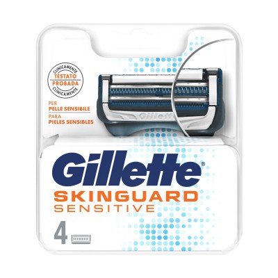 [7702018487660] GILLETTE SKINGUARD LAME X4