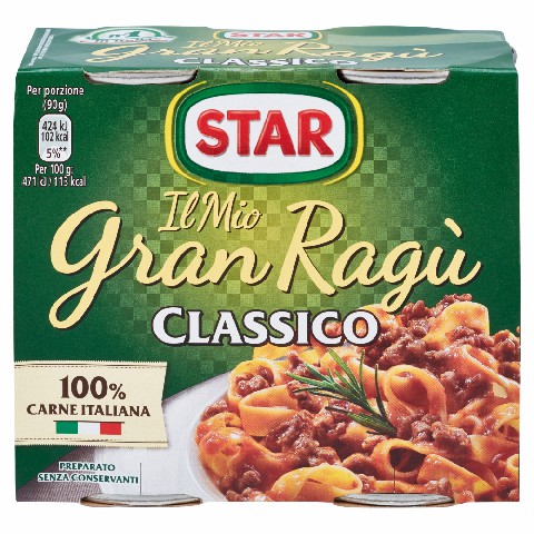 [8000050506301] STAR GRAN RAGU  180GRX2 CARNE