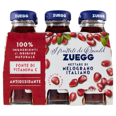 [8000340836330] ZUEGG SUCCO 125MLX6 MELOGRANO