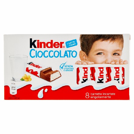 [8000500049617] KINDER CIOCCOLATO 100GR