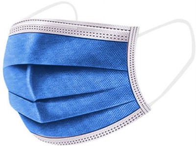 [8000559388880] MASCHERINA MONOUSO 10PZ BLU