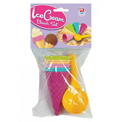 [8000796034052] BUSTA 5 CONI GELATO + PALETTA GELATO