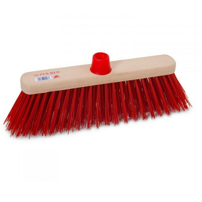 [8000798024037] DIMORAE SCOPA INDUSTRIALE LEGNO ROSSA 27CM
