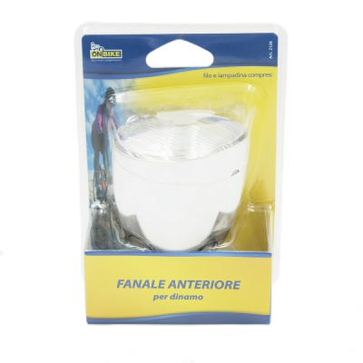 [8000866021289] FANALE ANT. PER DINAMO CON FILO E LAMPADINA