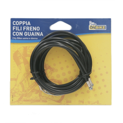 [8000866021616] FILI FRENI C/GUAINA CICLO SPORT ANT/POST  -COPPIA