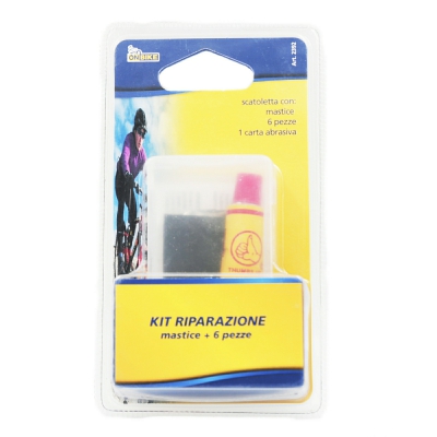 [8000866023924] KIT RIPARAZIONE COMPLETO DI TUBETTO MASTICE 8ML.PE