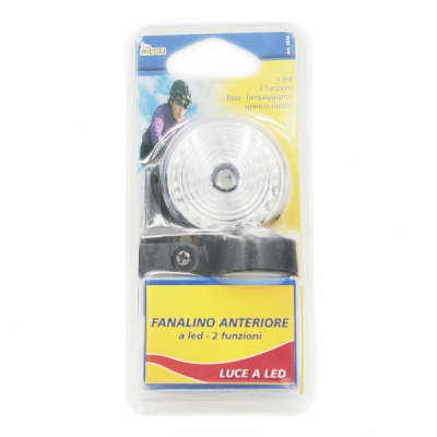 [8000866026345] FANALINO ANTERIORE  BIANCO CON BATTERIA