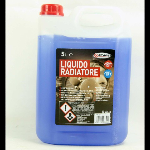 [8000866077040] LIQUIDO RADIATORE BLU (G11) -10 5LE