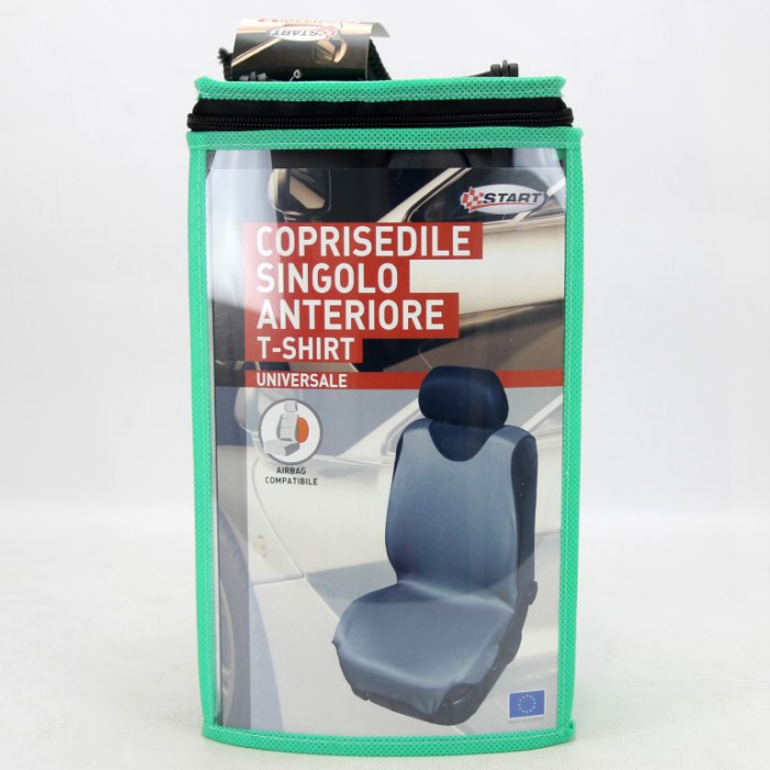 [8000866085267] COPRISEDILE SINGOLO ANTERIORE T-SHIRT GRIGIO COMP/